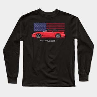 4th Gen - red Long Sleeve T-Shirt